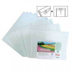 10 Pentel Dokumentenumschl�ge A4 Querformat