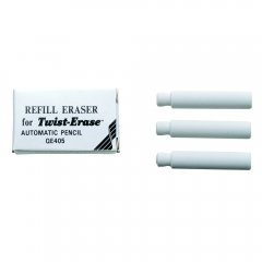 3 Pentel Ersatzradierer f�r Twist Erase 