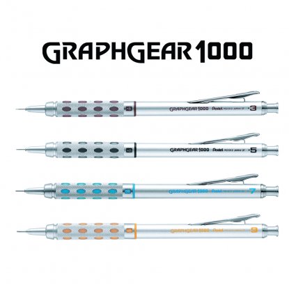 Pentel Druckbleistifte Graphgear 1000 PG101 HB 0.7 mm Pentel Druckbleistifte Graphgear 1000 PG101 HB 0.7 mm