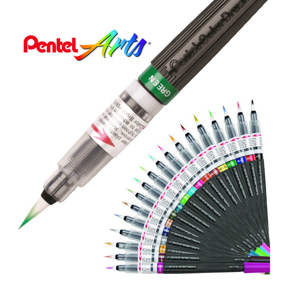 Pentel Colour Brush XGFL Pinselstift Limonengrün Ab € 16,68 (2025