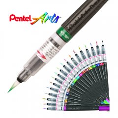 Pentel Aquarellpinsel Colour Brush in 18 Farben Pentel Aquarellpinsel Colour Brush in 18 Farben