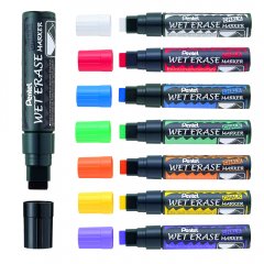 Pentel Fenstermarker Wet Erase JUMBO feucht abwischbar Pentel Fenstermarker Wet Erase JUMBO feucht abwischbar