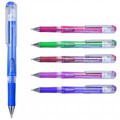 Pentel Hybrid Gel Grip DX K230 in 6 Metallicfarben Pentel Hybrid Gel Grip DX K230 in 6 Metallicfarben
