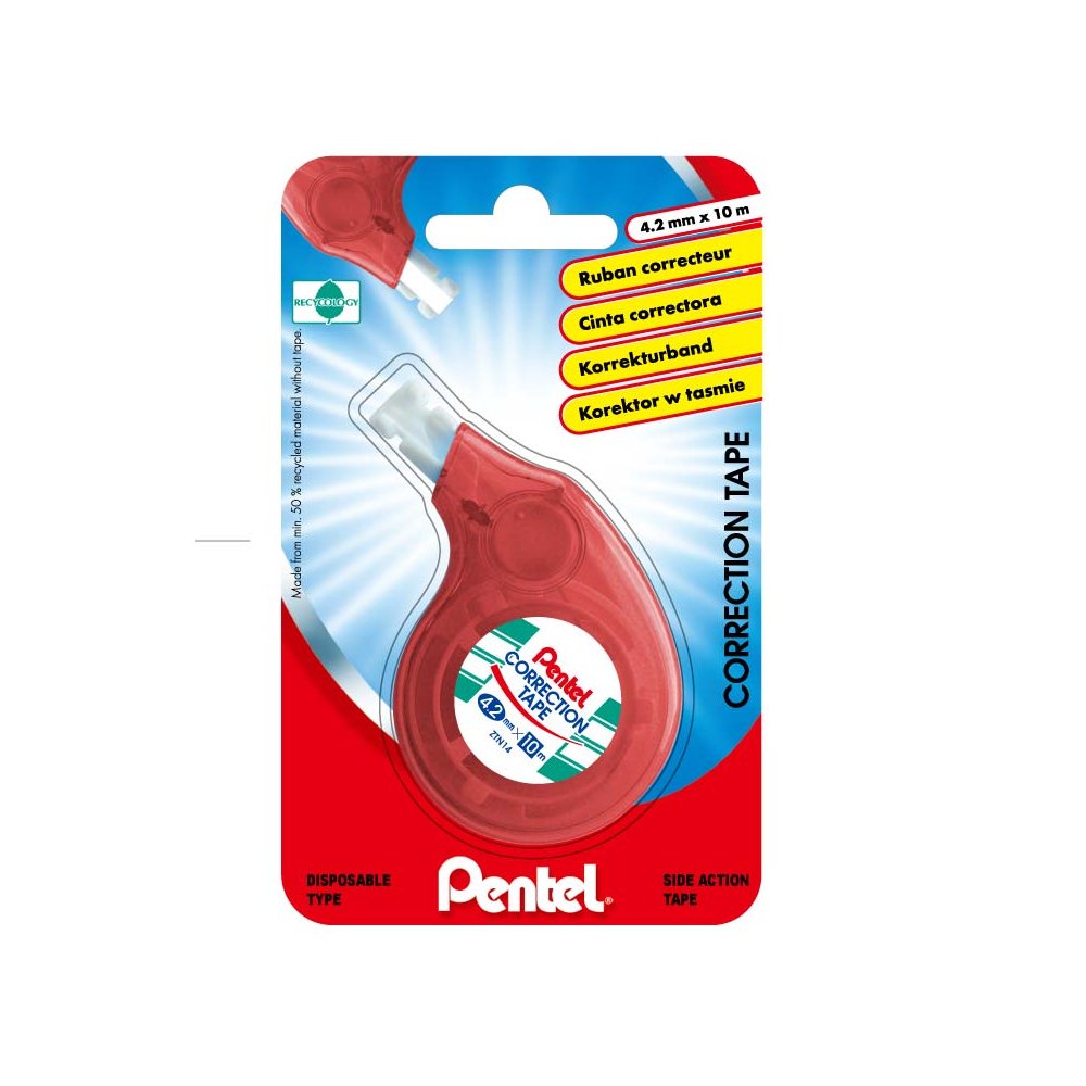 Pentel Korrekturband Correction Tape SIDE