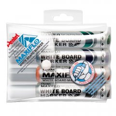 Pentel Whiteboardmarker Maxiflo 2.5 im 4er Set Pentel Whiteboardmarker Maxiflo 2.5 im 4er Set