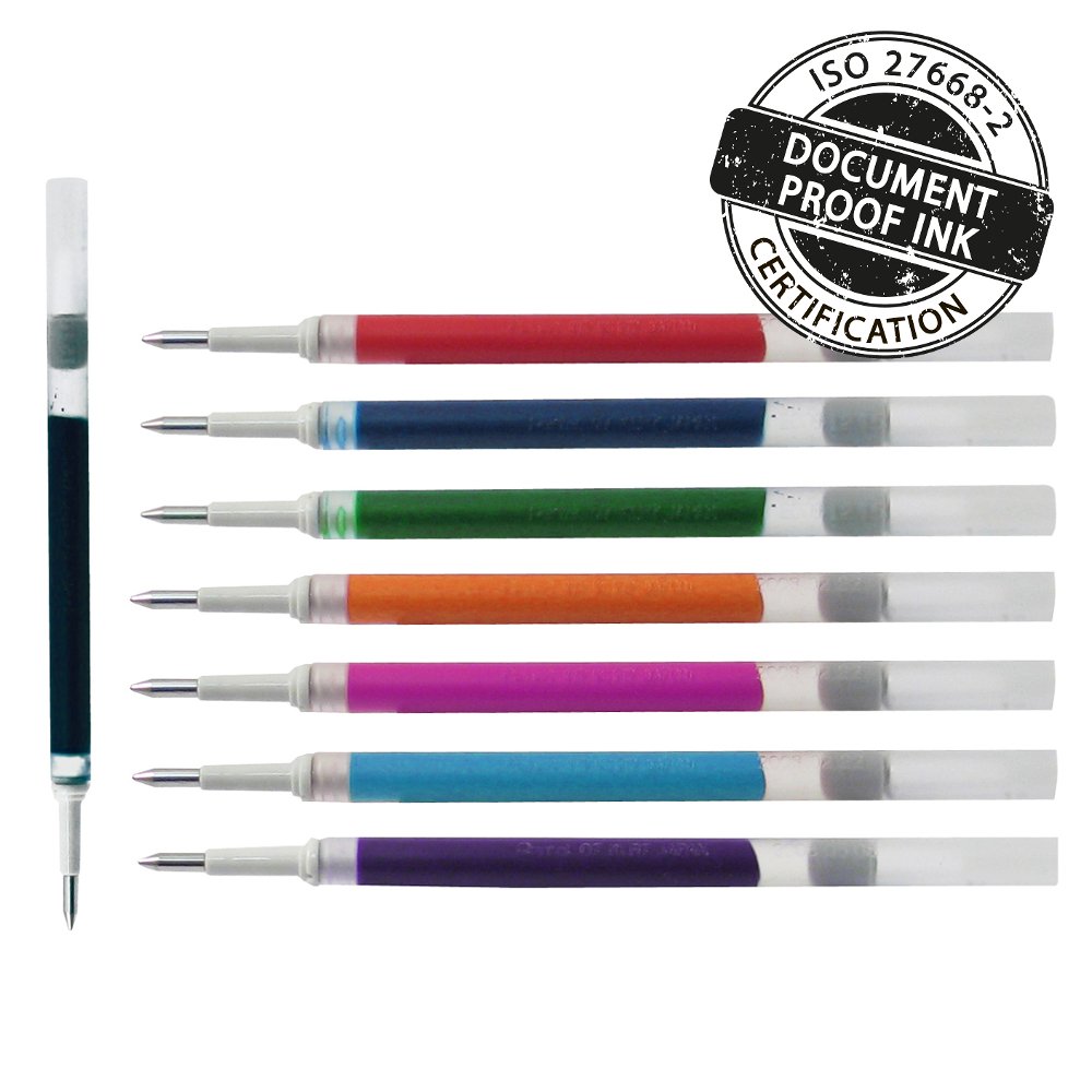 Pentel KFR7-A Navulling voor hybride gelroller zwart Pentel KFR7-A Navulling voor hybride gelroller zwart