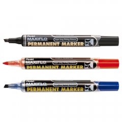 Pentel Permanentmarker Maxiflo mit Keilspitze