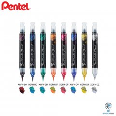 Pentel Arts XGFH Dual Metallic Brush
