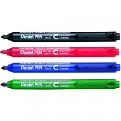 Permanentmarker Pentel Pen Slim mit Mineneinzug Permanentmarker Pentel Pen Slim mit Mineneinzug