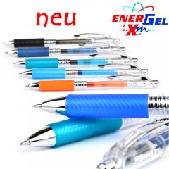Transparenter Pentel EnerGel XM Tintenroller BL77TLE