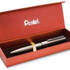 Pentel EnerGel Tintenroller High Class in Geschenkbox rot (BL2007-Box-W) Champagner