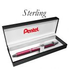 Pentel EnerGel Sterling in Geschenkbox (BL407-BOX) Rot