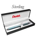 Pentel EnerGel Sterling in Geschenkbox (BL407-BOX) Aquamarin