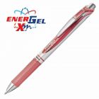 Pentel EnerGel Xm Liquid Gel-Tintenroller 0.7 (BL77) Blassrosa