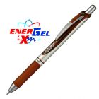 Pentel EnerGel Xm Liquid Gel-Tintenroller 0.7 (BL77) Braun