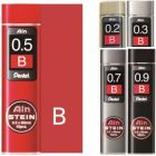 Pentel Feinmine f�r Druckbleistifte AinSTEIN (C27) B