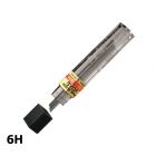 Pentel Feinmine f�r Druckbleistifte Hi-Polymer Super 0.5 (C505) 6H