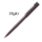 Pentel Federschreiber STYLO mit flexibler Spitze (JM20) Schwarz