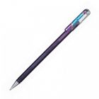Pentel Hybrid Dual Metallic Glitter Gel (K110) Violett