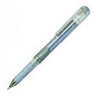 Pentel Hybrid Gel Grip DX in Sonderfarben Wei� Gold Silber (K230-XZW) Silber