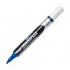 Pentel Whiteboardmarker Maxiflo mit Keilspitze (MWL6S) Blau