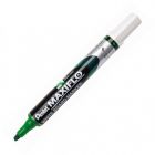 Pentel Whiteboardmarker Maxiflo mit Keilspitze (MWL6S) Gr�n