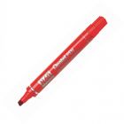 Permanent Marker Pentel Pen mit Keilspitze (N60) Rot