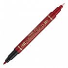 Permanent Marker Pentel Pen Twin Tip (N75) Rot