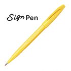 Pentel Sign Pen Faserschreiber (S520) Gelb