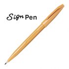 Pentel Sign Pen Faserschreiber (S520) Ocker