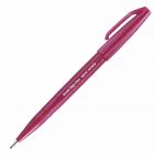 Pentel Faserschreiber Sign Pen Brush (SES15) Burgunderrot