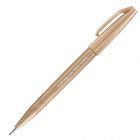 Pentel Faserschreiber Sign Pen Brush (SES15) Hellbraun