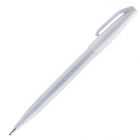 Pentel Faserschreiber Sign Pen Brush (SES15) Hellgrau