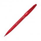 Pentel Faserschreiber Sign Pen Brush (SES15) Rot
