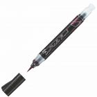 Pentel XGFH Dual Metallic Brush Pinselstift Metallic Schwarz- Metallic Rot 