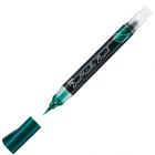 Pentel XGFH Dual Metallic Brush Pinselstift Metallic Gr�n- Metallic Blau